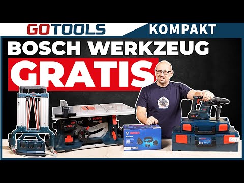 Der neue Bosch PRO DEAL 2022 | 18V Geräte Kaufen - Registrieren - Prämien geschenkt bekommen!