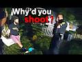 Man Pulls Gun on Officers, Instantly Regrets It
