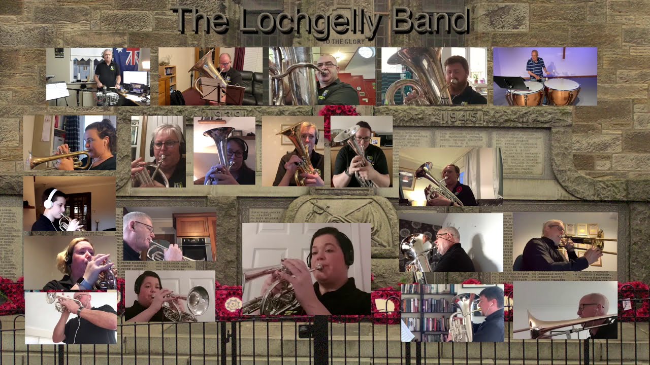 Remembrance 2020 Lochgelly Band