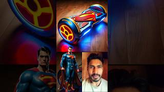Superherose But Hoverboard 💥 Marvel And DC-All Characters Matter  #avengers #spiderman #short