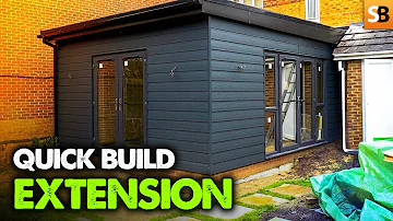 Timber Frame Single Storey Extension | Quick Build