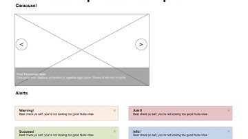 Bootstrap Mockups Keynote diagrams - Video Presentation