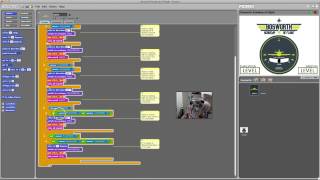 Picoboard Experiment 02 - Turn Coordinator (tilt sensor)