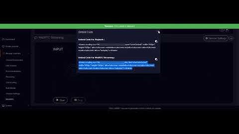 How to Embed WebRTC feature on Websites   Livebox Streaming Server?