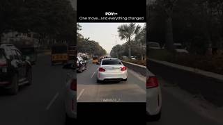 Bmw Slicing Through Traffic Like Er