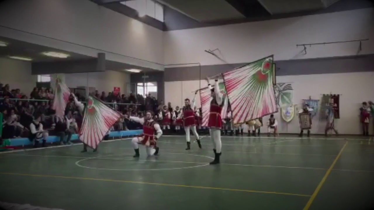 13 Marzo 2016 - Piccola Squadra Sbandieratori Montefalco - Torneo della Torre - Grugliasco (TO)