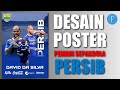 Cara membuat poster simple pemain sepakbola di pixellab - David da Silva
