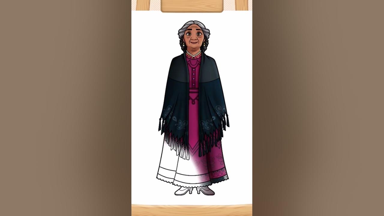 SHORT Coloring Abuela Alma Encanto Disney Coloring World App YouTube short-coloring-abuela-alma-encanto-disney-coloring-world-app-youtube