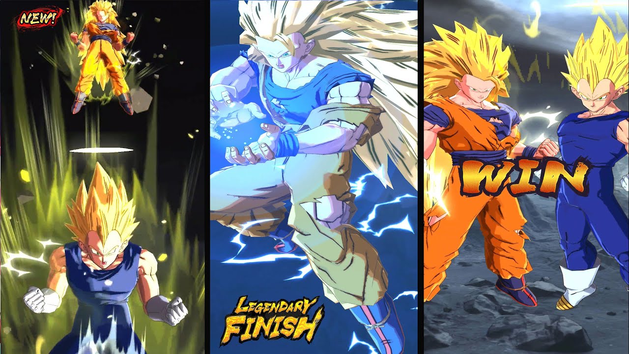 Super Saiyan 3 & Super Saiyan 2 Goku & Vegeta (DBL58-01S), Characters, Dragon Ball Legends