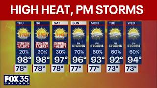Orlando weather: Sahara dust moving toward Central Florida, high heat ahead