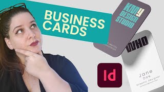 How to make business cards in InDesign