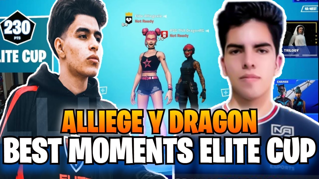 😱😳ALLIEGE y DRAGON el DÚO Mexicano más constante de ELITE CUP🔥
