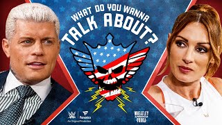 Download Lagu Becky Lynch talks heel run, “Cody lies” and Seth stories | What Do You Wanna Talk About? MP3 Download Lagu Becky Lynch talks heel run, “Cody lies” and Seth stories | What Do You Wanna Talk About? MP3