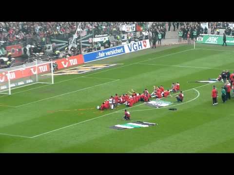 Hannover 96 vs Kaiserslautern 05.05.2012 Pyroshow & Verabschiedung Altin Lala @FANTIE96