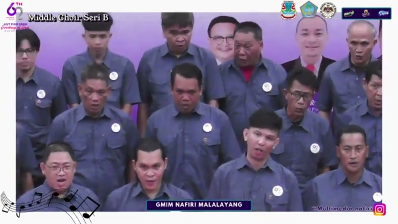 PKB Syaloom Karombasan Male Choir | HUT PKB GMIM Ke 62 | Gold Champion