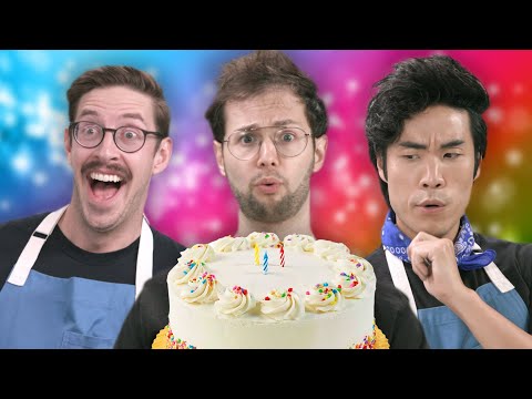 The Try Guys Bake Cakes Without A Recipe
