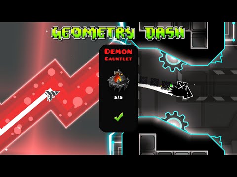 ПОСЛЕДНИЙ, ДЕМОНИЧЕСКИЙ ГАУНТЛЕТ 👹(Прохождение Demon Gauntlet)! ► Geometry Dash #96