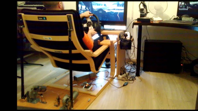 POANG IKEA powered GT5 racing cockpit - IKEA Hackers