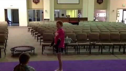Margaret Anne's Back Handspring