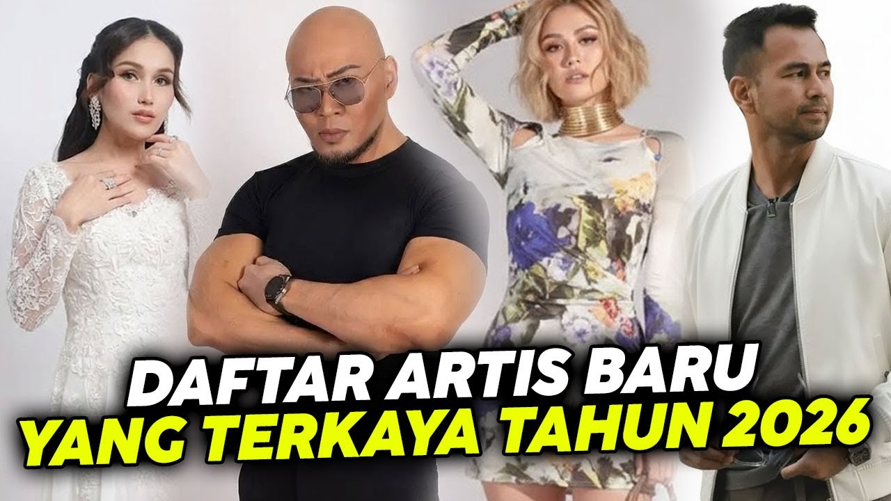 Daftar Terbaru, Artis Terkaya Di Indonesia Tahun 2026, Ternyata Bukan Raffi Ahmad !!