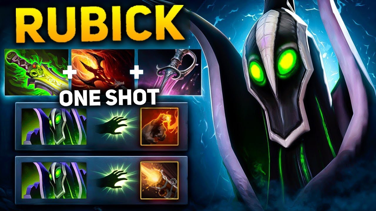 41Kills Spell Steal Master Rubick 7.38c Patch 🔥🔥🔥Insane Damage One Shot | Dota