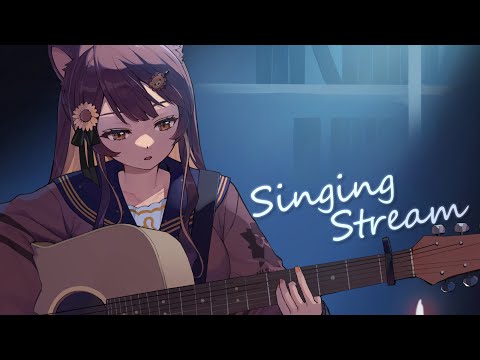 【 -`🎙 歌枠/Singing 】夜は深く、歌は響く。【 獅子神レオナ/Re:AcT】