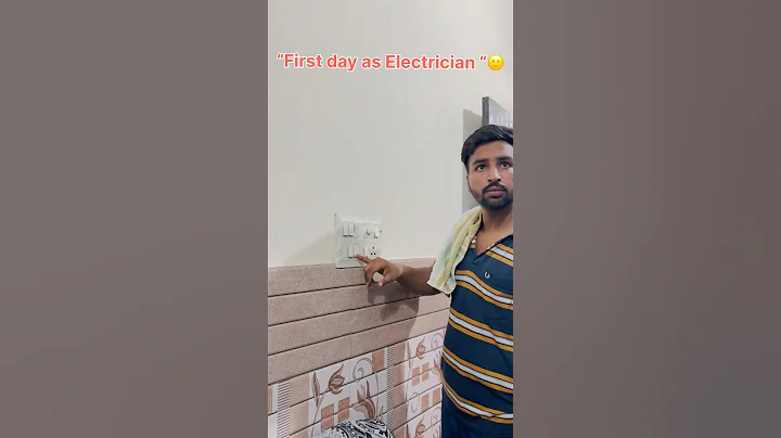 Lagta hai wiring mistake hogyi 😂✅ #relatable #funny #beta #electrician #comedy #shorts