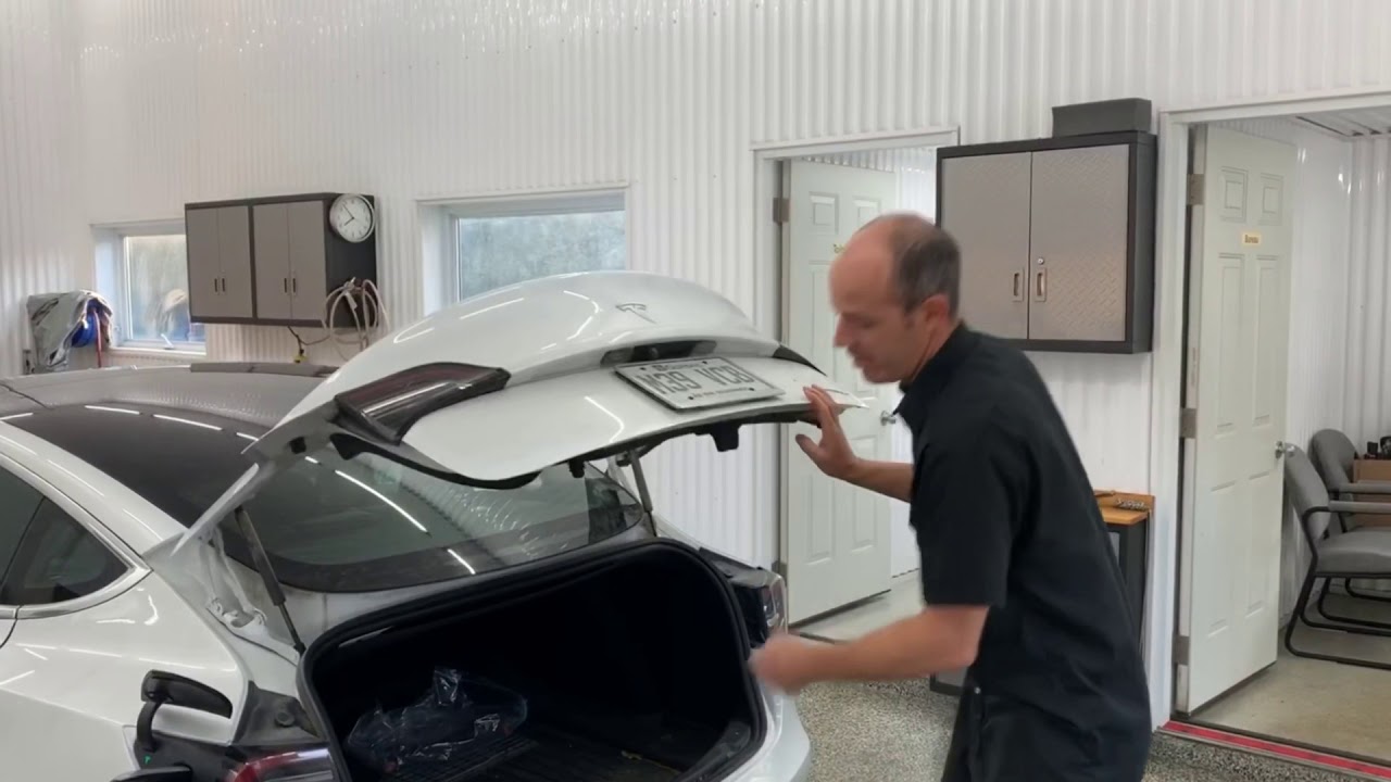 Serrure Coffre Arrière Pour Tesla Model 3 2017-2022 - Actionneur De Verrouillage Hayon, Référence 1092308-00-E