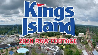 Kings Island 2020 Raw Footage | Archives | 60 FPS