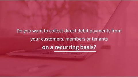 Direct-debits software - SEPA direct debit and mandate management