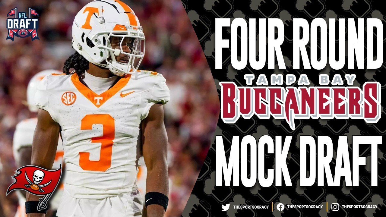 Прогноз драфта Tampa Bay Buccaneers на 4 раунда после Senior Bowl | Полный список выбранных игрок...