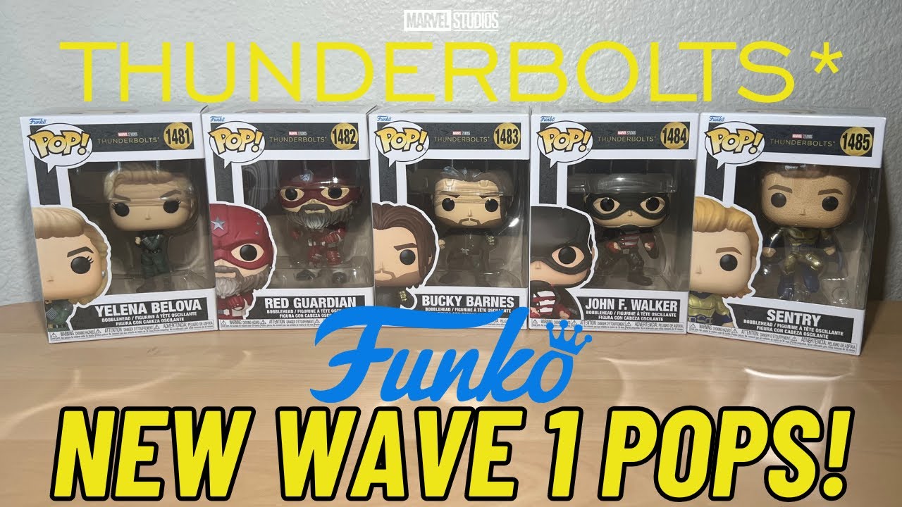 THUNDERBOLTS* Complete Wave 1 Funko Pop Collection! - YouTube