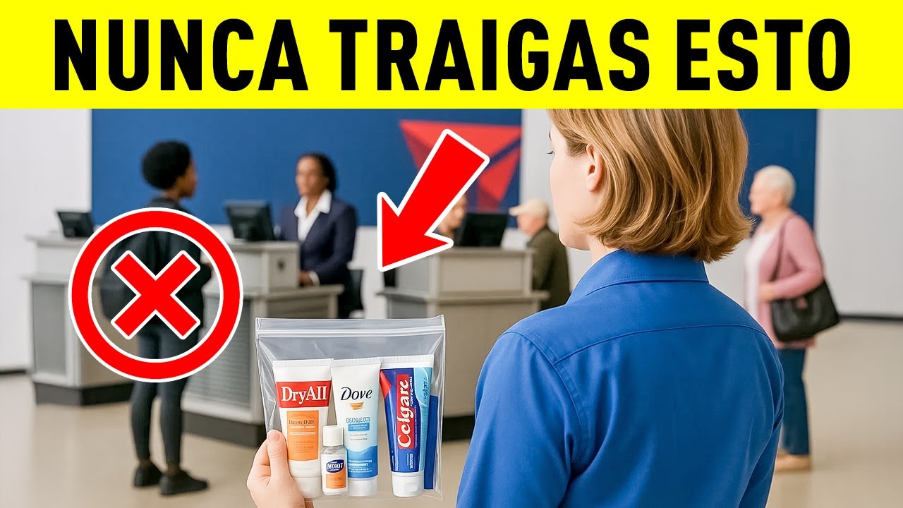 10 cosas que pueden hacer que te DETENGAN en la seguridad del aeropuerto en 2025!