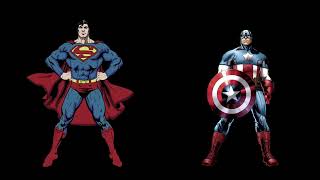 Superman and Captain America | AI generated dialogue