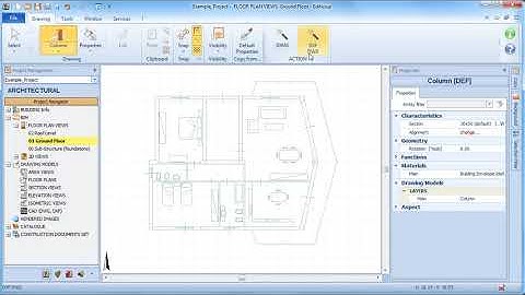 Vídeo Tutorial de Edificius - Desenho dos Pilares com o reconhecimento do DXF / DWG - ACCA software