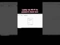 Wi-Fi password pata karne ka Easy Tarika | IT Short | Quick Guide