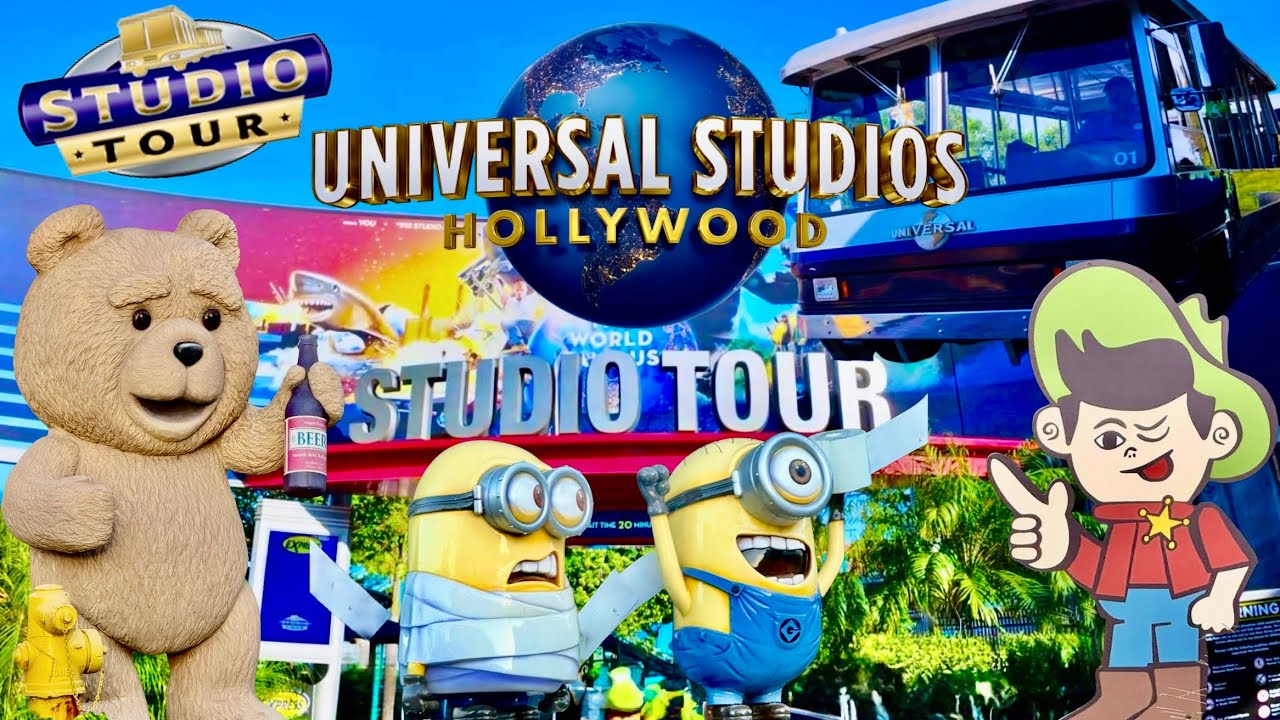 Universal Studios Hollywood. World Famous Studio Tour [4K POV 2026 ...