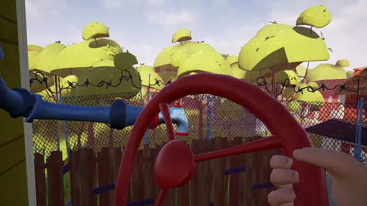 Hello Neighbor act 2 red key escape speedrun