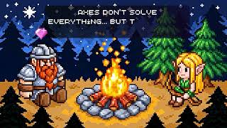 An 8-Bit Yule Log You Can Talk To 🔥🎮