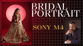 Creative Bridal Portrait with Sony M4 & Batis 85mm 1.8 Lens.