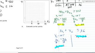MAT 123 Finite Math Section 5.3 Part 2 Linear Programming