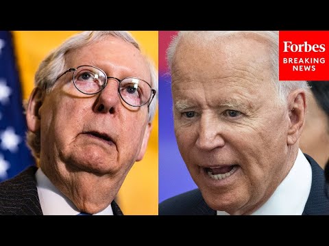 Disgraceful: McConnell Laces Into Biden Over Taliban Takeover Of Afghanistan