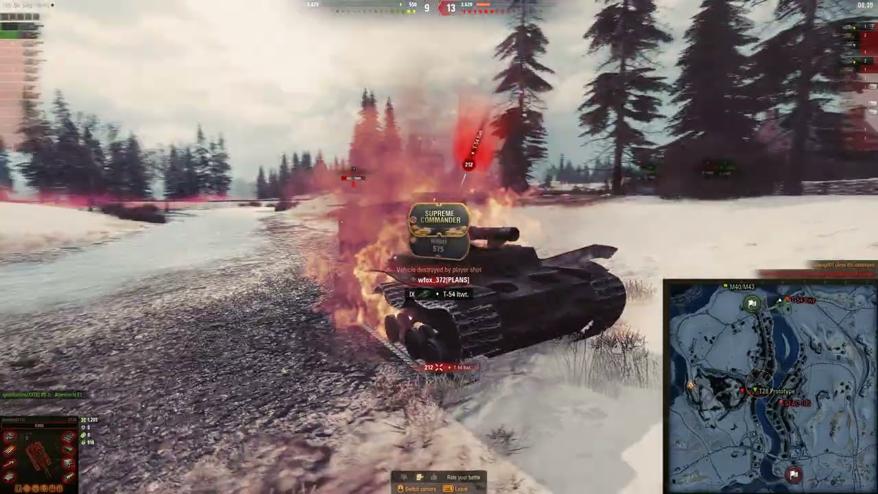 【坦克世界录播】9级火炮苏联还没ace