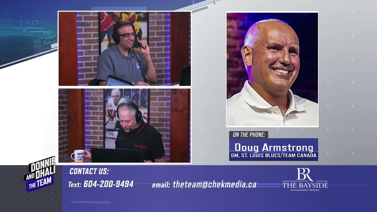 Doug Armstrong on selecting Team Canada's roster, Bo Horvat and more