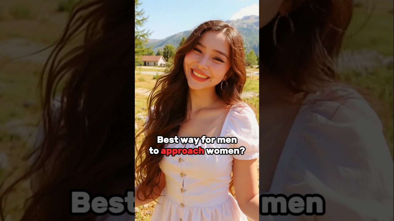 Best way for men to approach women?