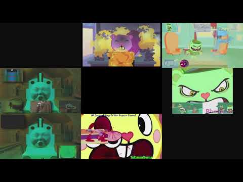 Shed 17 vs Happy Tree Friends Sparta Eightparison