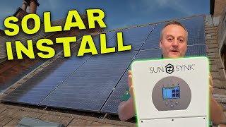 SunSynk 3.6kW Ecco Solar & Battery Storage Installation  Gary Does Solar