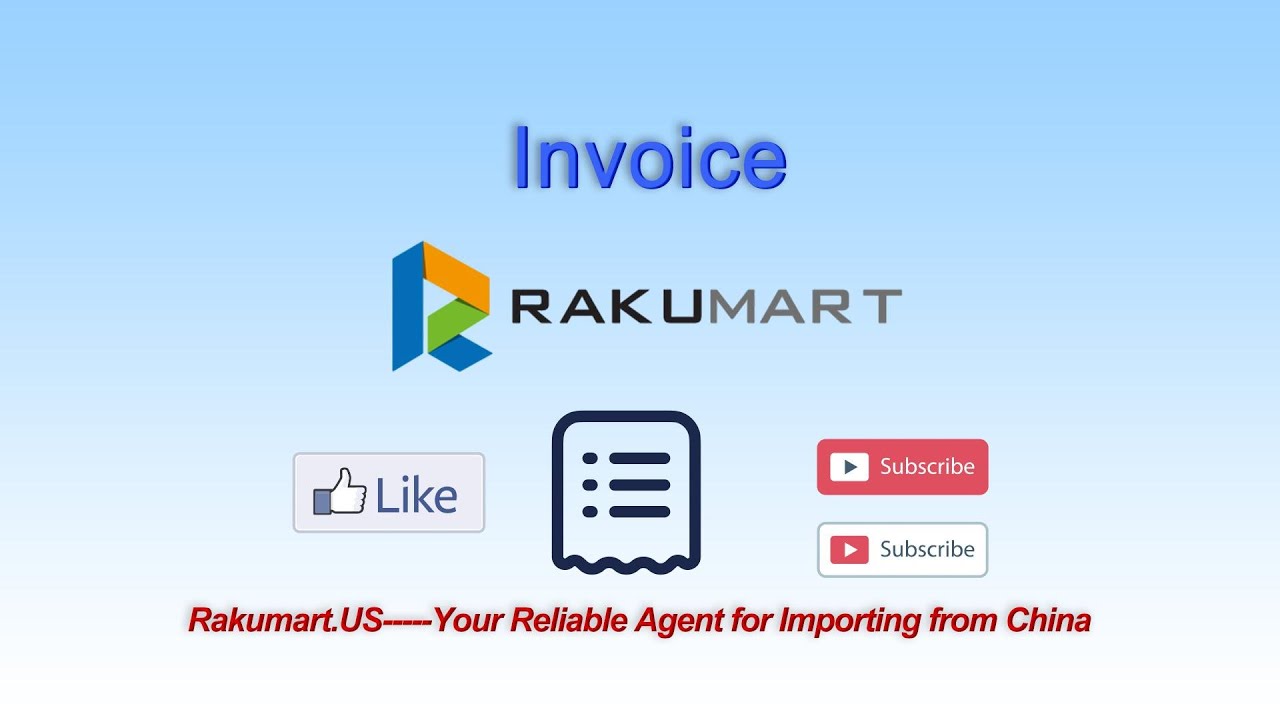 【1.9】Invoice | Rakumart.us