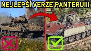 NEJLEPŠÍ VERZE PANTERU!!!(Panther ausf. F)| War Thunder CZ