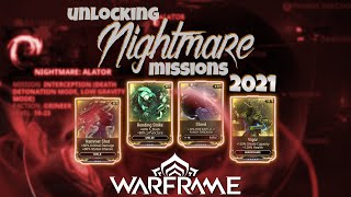 How to Unlock Nightmare Missions | 100% Chance for Rare Mods | Warframe Beginners Guide